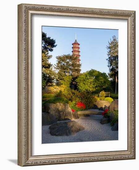 Kew Gardens Pagoda-Charles Bowman-Framed Photographic Print