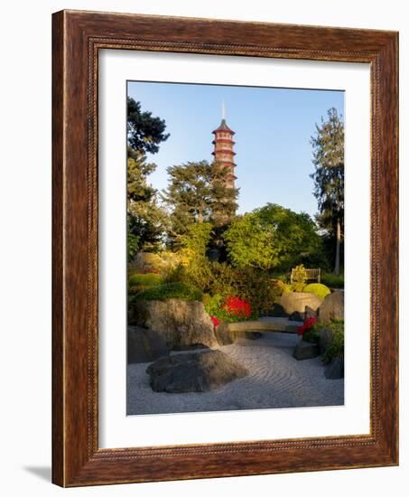 Kew Gardens Pagoda-Charles Bowman-Framed Photographic Print