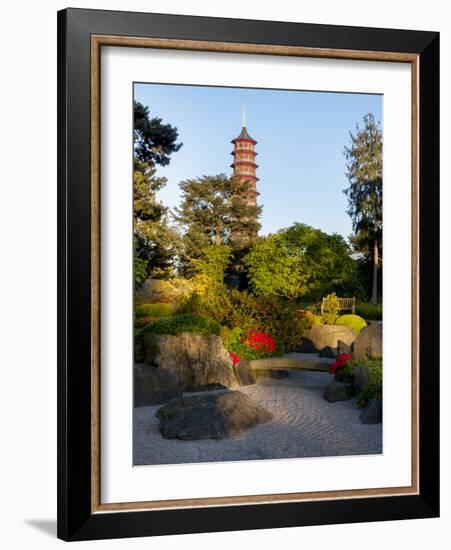 Kew Gardens Pagoda-Charles Bowman-Framed Photographic Print