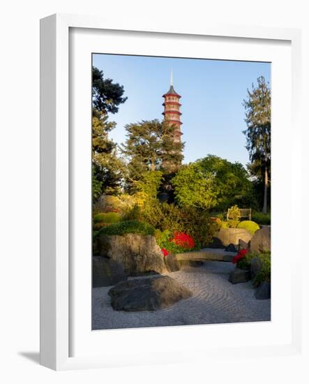 Kew Gardens Pagoda-Charles Bowman-Framed Photographic Print