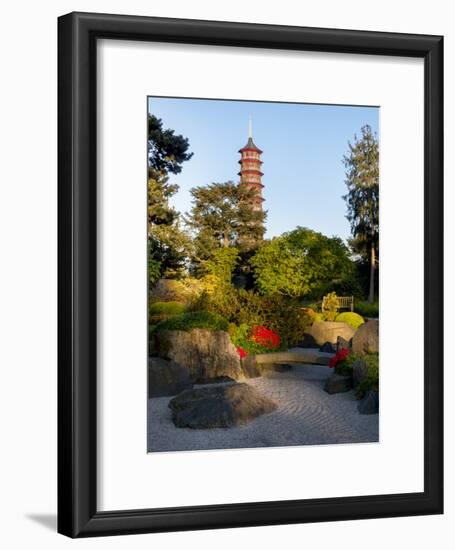 Kew Gardens Pagoda-Charles Bowman-Framed Photographic Print