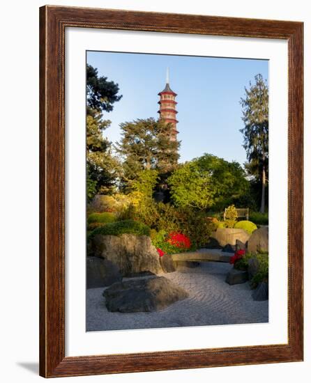 Kew Gardens Pagoda-Charles Bowman-Framed Photographic Print