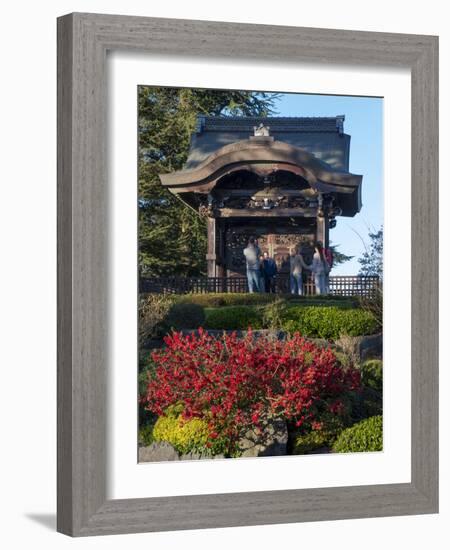 Kew Japanese Pagoda-Charles Bowman-Framed Photographic Print