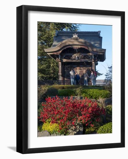 Kew Japanese Pagoda-Charles Bowman-Framed Photographic Print