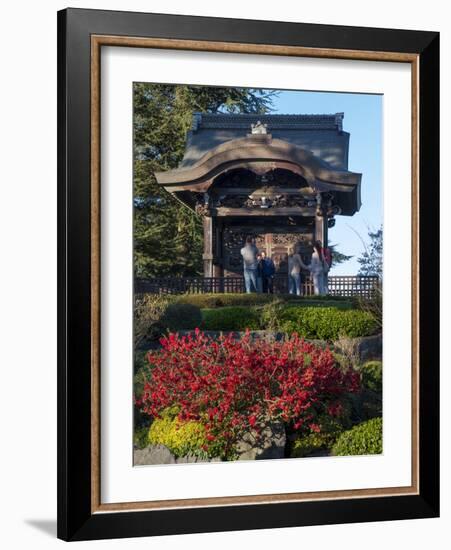 Kew Japanese Pagoda-Charles Bowman-Framed Photographic Print