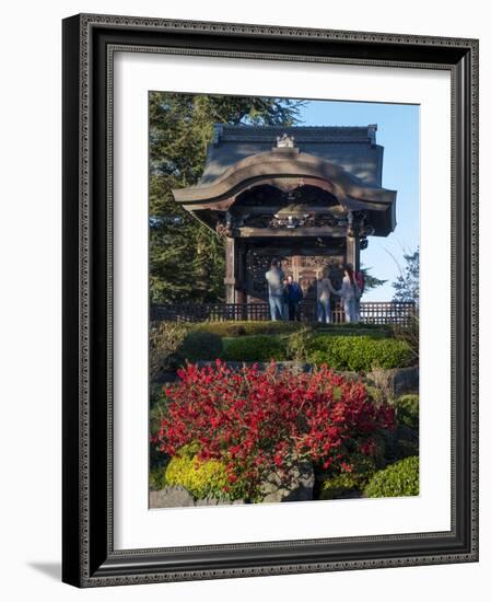 Kew Japanese Pagoda-Charles Bowman-Framed Photographic Print