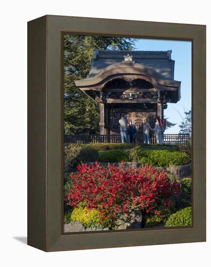 Kew Japanese Pagoda-Charles Bowman-Framed Premier Image Canvas