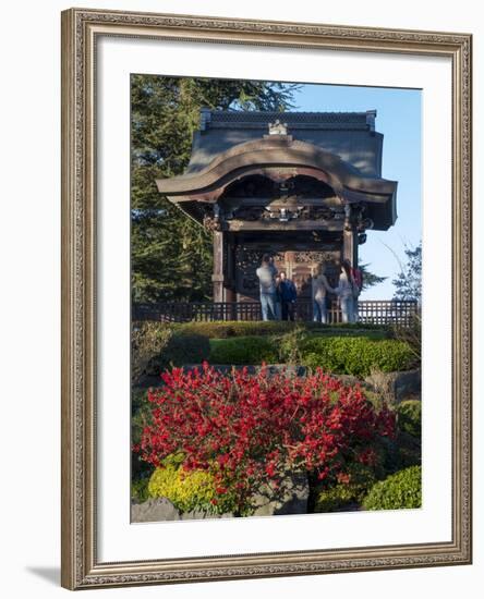 Kew Japanese Pagoda-Charles Bowman-Framed Photographic Print