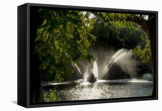 Kew Lake 1-Charles Bowman-Framed Premier Image Canvas