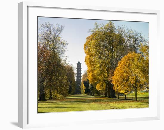 Kew Pagoda Vista-Charles Bowman-Framed Photographic Print