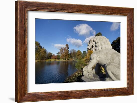 Kew Pond-Charles Bowman-Framed Photographic Print