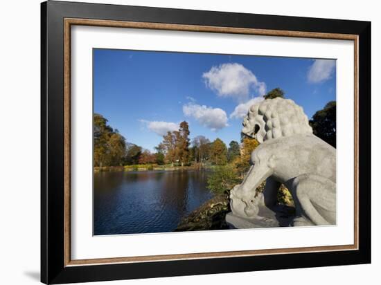 Kew Pond-Charles Bowman-Framed Photographic Print