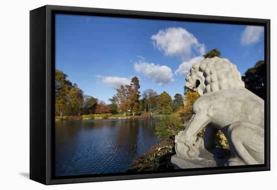 Kew Pond-Charles Bowman-Framed Premier Image Canvas