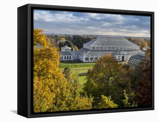 Kew Temperate House 1-Charles Bowman-Framed Premier Image Canvas