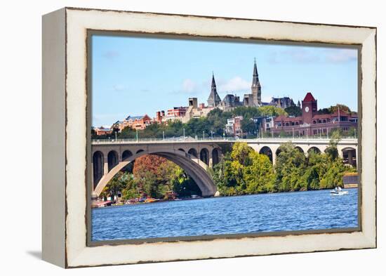 Key Bridge Washington Dc Potomac River-BILLPERRY-Framed Premier Image Canvas