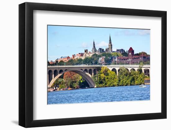 Key Bridge Washington Dc Potomac River-BILLPERRY-Framed Photographic Print