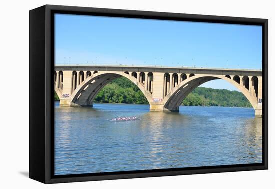 Key Bridge - Washington DC-Orhan-Framed Premier Image Canvas