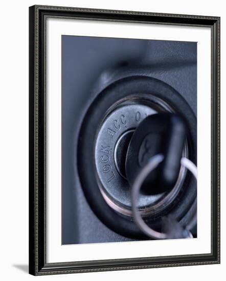 Key in Ignition-null-Framed Photographic Print