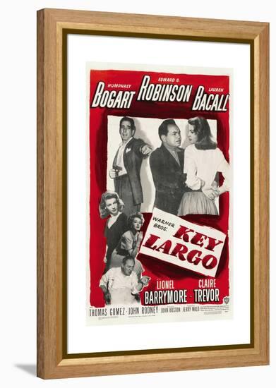 Key Largo, 1948, Directed by John Huston-null-Framed Premier Image Canvas