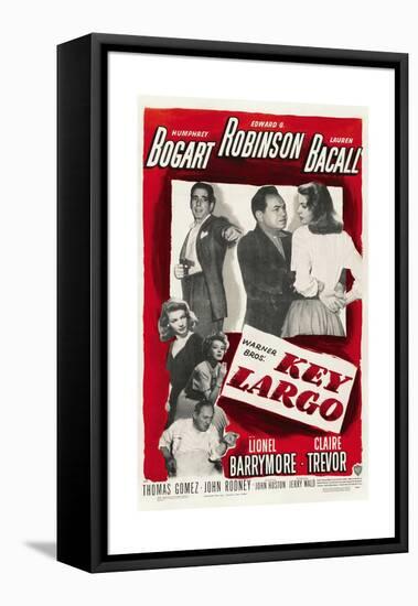 Key Largo, 1948, Directed by John Huston-null-Framed Premier Image Canvas