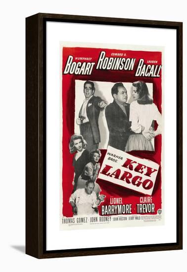 Key Largo, 1948, Directed by John Huston-null-Framed Premier Image Canvas