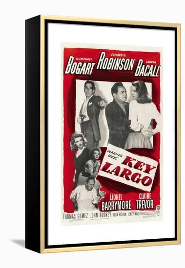 Key Largo, 1948, Directed by John Huston-null-Framed Premier Image Canvas