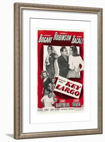 Key Largo, 1948, Directed by John Huston-null-Framed Giclee Print