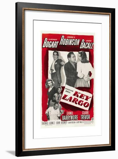 Key Largo, 1948, Directed by John Huston-null-Framed Giclee Print