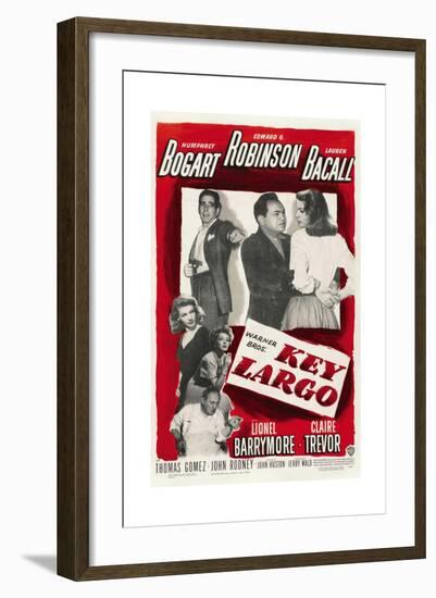 Key Largo, 1948, Directed by John Huston-null-Framed Giclee Print