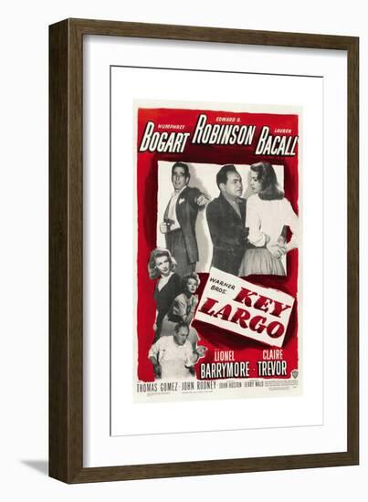 Key Largo, 1948, Directed by John Huston-null-Framed Giclee Print