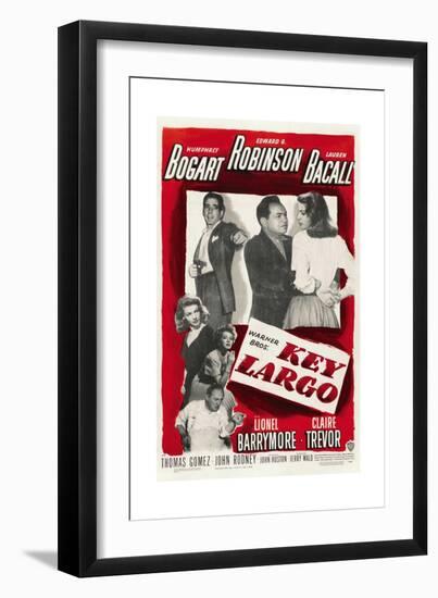 Key Largo, 1948, Directed by John Huston-null-Framed Giclee Print