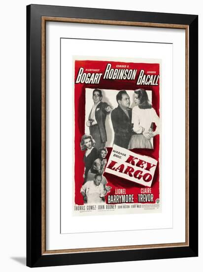 Key Largo, 1948, Directed by John Huston-null-Framed Giclee Print