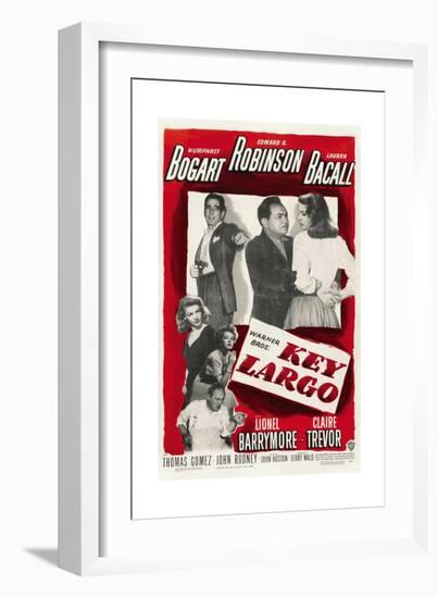 Key Largo, 1948, Directed by John Huston-null-Framed Giclee Print