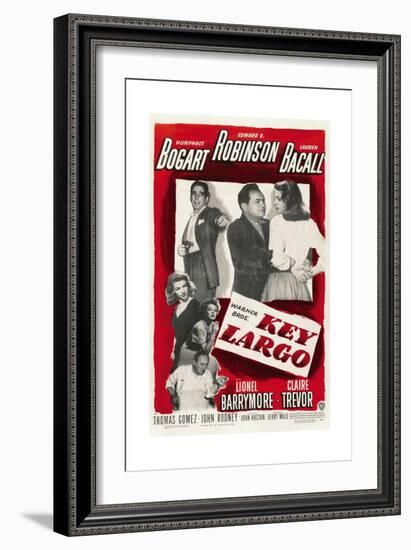 Key Largo, 1948, Directed by John Huston-null-Framed Giclee Print