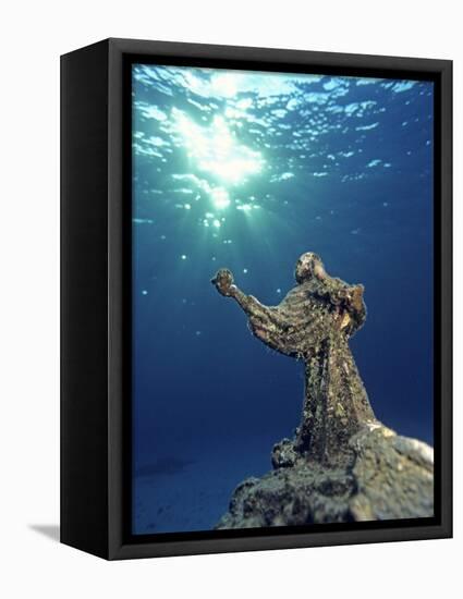 Key Largo Marine Sanctuary, Florida-Bradley Ireland-Framed Premier Image Canvas