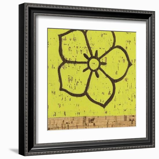 Key Lime Rosette IV-Chariklia Zarris-Framed Art Print