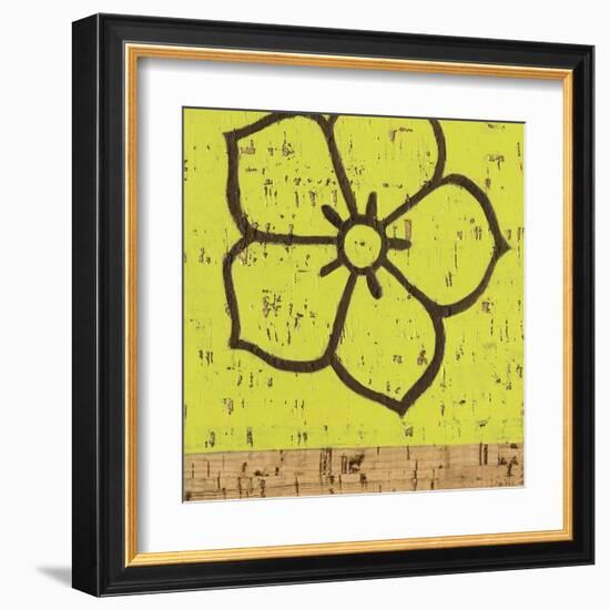 Key Lime Rosette IV-Chariklia Zarris-Framed Art Print