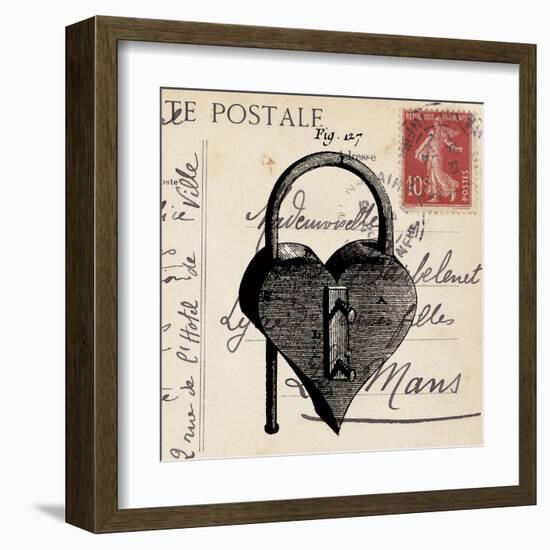 Key To My Heart II-Sabine Berg-Framed Art Print