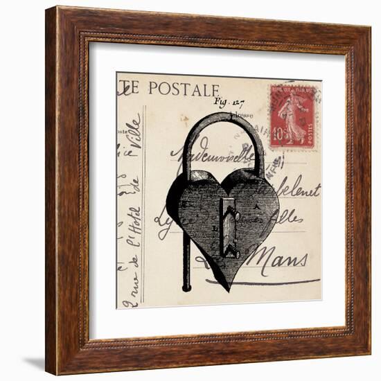 Key To My Heart II-Sabine Berg-Framed Art Print