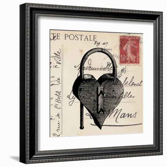 Key To My Heart II-Sabine Berg-Framed Art Print