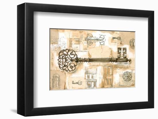 Key to the City-Jane Claire-Framed Art Print