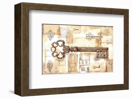 Key to the Country-Jane Claire-Framed Art Print