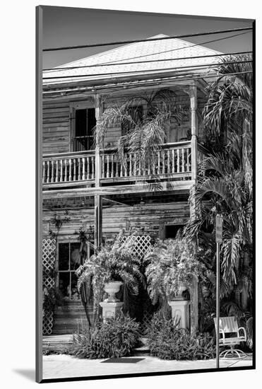 Key West Architecture - Heritage Structures in Old Town Key West - Florida-Philippe Hugonnard-Mounted Photographic Print