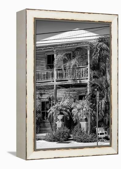 Key West Architecture - Heritage Structures in Old Town Key West - Florida-Philippe Hugonnard-Framed Premier Image Canvas