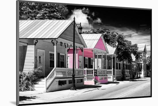 Key West Architecture - The Pink House - Florida-Philippe Hugonnard-Mounted Photographic Print