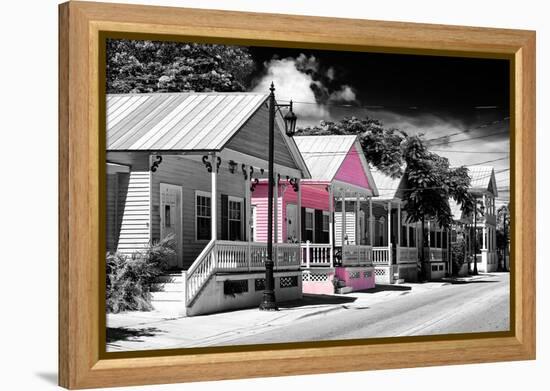 Key West Architecture - The Pink House - Florida-Philippe Hugonnard-Framed Premier Image Canvas