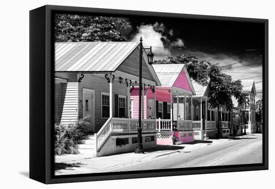 Key West Architecture - The Pink House - Florida-Philippe Hugonnard-Framed Premier Image Canvas