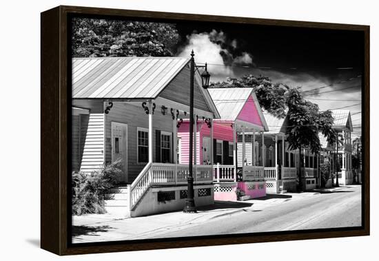 Key West Architecture - The Pink House - Florida-Philippe Hugonnard-Framed Premier Image Canvas