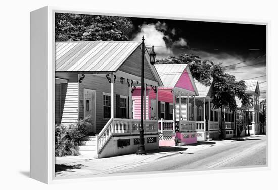 Key West Architecture - The Pink House - Florida-Philippe Hugonnard-Framed Premier Image Canvas