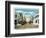 Key West, Florida - Duval Street West Scene-Lantern Press-Framed Art Print